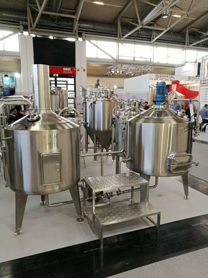 200L Craft Commercial Micro Brewing Equipment For Brewpub Or Restaurant