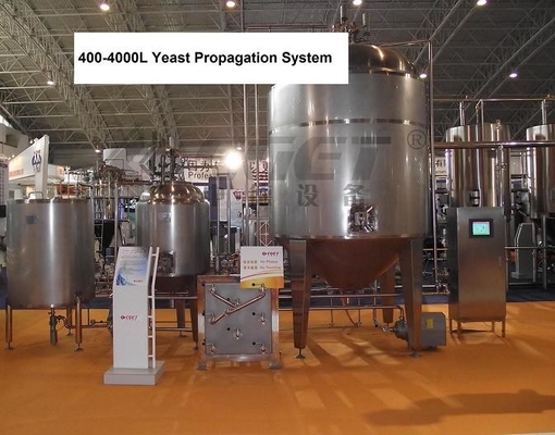 SUS 304 Brewing Equipment Beer Manufacturing Equipment 1 Year Warranty