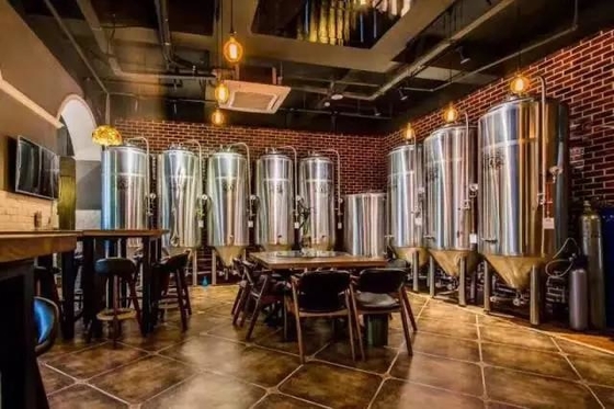3 Bbl 5 Bbl Brewing System Commercial Beer Making Equipment 7Bbl Brewhouse