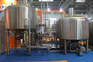 Custom Design 7bbl Brewhouse Microbrewery Plant Electric Direct Fire Heating Brewhouse