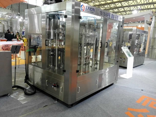 Sus 304 Industrial Bottling Equipment Monoblock Filling And Capping Machine