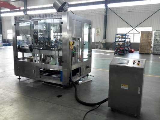 Sus 304 Industrial Bottling Equipment Monoblock Filling And Capping Machine