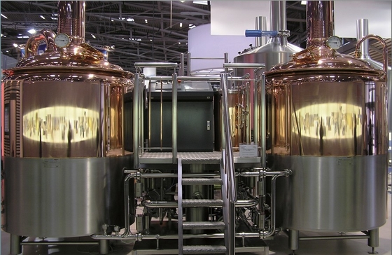 3 Phase Small Commercial Brewing Equipment 100L - 1000L For Restaurant Pub