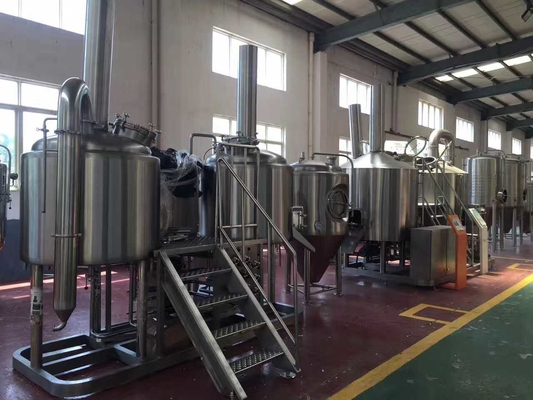 3 Phase Small Commercial Brewing Equipment 100L - 1000L For Restaurant Pub