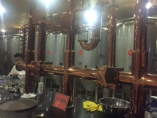 380V 50Hz Craft Beer Brewing Equipment Home Microbrewery System 3 Years Warranty