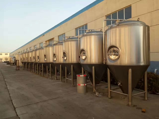 Hotel Restaurant Micro Craft Beer Brewing Equipment 50L - 10000L Long Life