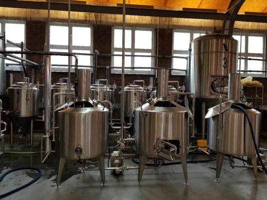 Commercial Small Scale Brewing Equipment Brewing Systems 10Hl - 30Hl brewhouse