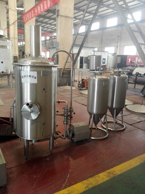 100L Malt Drink Small Brewery Equipment For Pilot Brewery , Testing Brewery