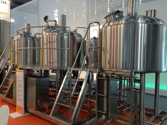 Semi Automatic 500L Small Microbrewery Machine For Brewpub Or Restaurant