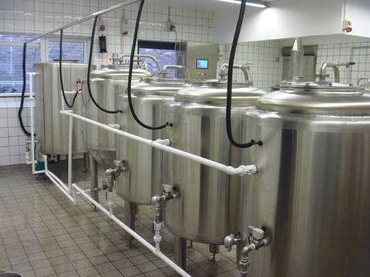 Professional Microbrewery Equipment Stainless Steel Brewing Vats 1000L