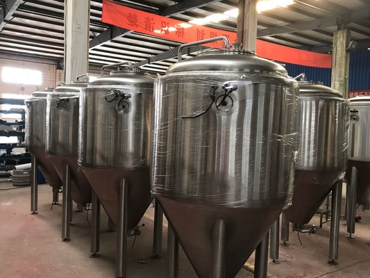 500L 1000L Craft Small Microbrewery Equipment , Beer Micro Brewing Systems