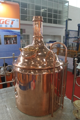 Commercial Copper Brewing Equipment Copper Beer Tank 50L - 10000L 245KGS