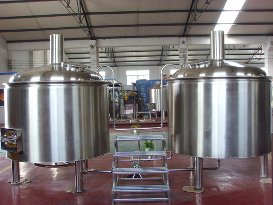 Steam Heating Stainless Steel Brewing Equipment With CE UL ISO Certificate