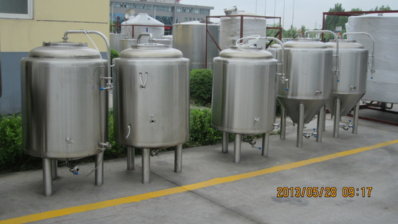 500L Craft Beer Stainless Steel Brewing Equipment Two Vessel Mashing System