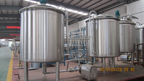 500L Craft Beer Stainless Steel Brewing Equipment Two Vessel Mashing System