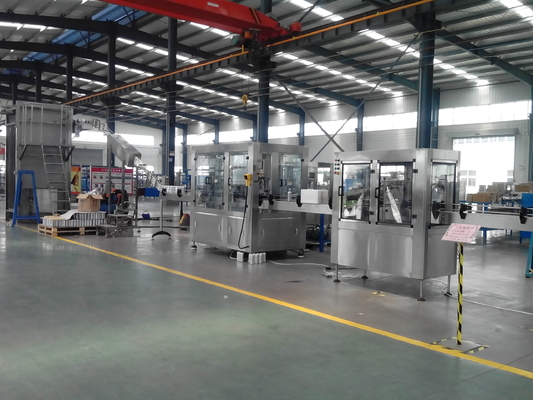 Electric Brewery Production Line Automatic Bottle Rinsing Filling And Capping Machine