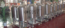 CIP Clearing System Brewery Production Line Electric Driven Type For Beer