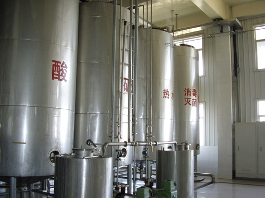 CIP Clearing System Brewery Production Line Electric Driven Type For Beer