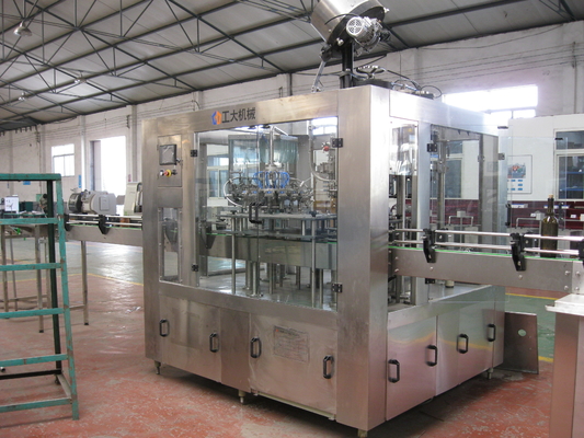 Stainless Steel 304 Beer Bottle Filling Equipment Electric 380V 50Hz 3 Phase