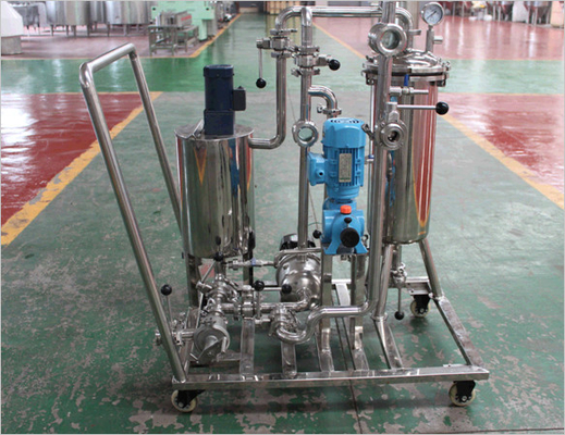 SUS304  Candle Type Diatomite Filter Machine