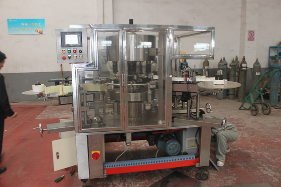 Wine Filling Line Juice Bottling Machine 0.2 Mpa - 0.4 Mpa Water Pressure