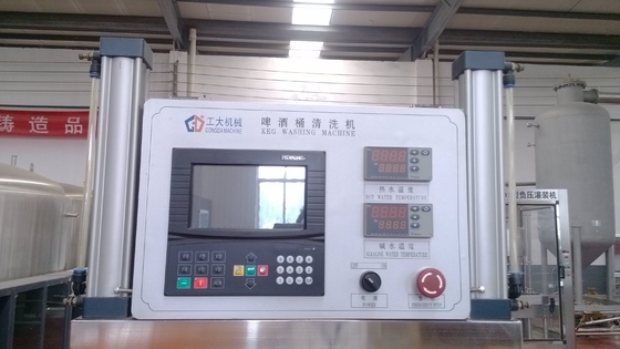 Auto Beer Filling Machine Plastic Refreshing Keg Draught Beer Keg Washer Machine