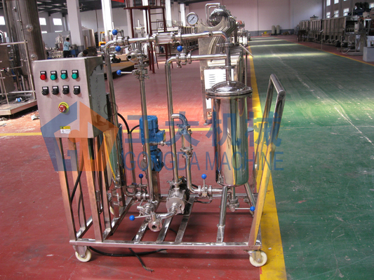 3 Kw Beer Membrane Filtration System Candle Type Diatomite Filter Machine