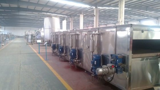 Spraying Type Packing Production Line Tunnel Pasteurizer For Beer Or Beverage