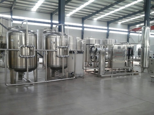 Automatic Packing Production Line Single Grade Reverse Osmosis Water Pretreatment