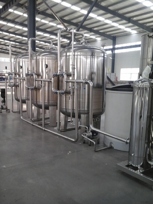 Automatic Packing Production Line Single Grade Reverse Osmosis Water Pretreatment