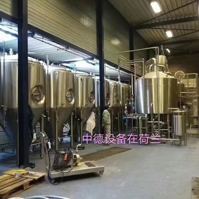 PLC Control Professional Brewing Equipment 1000L Home Beer Brewing System