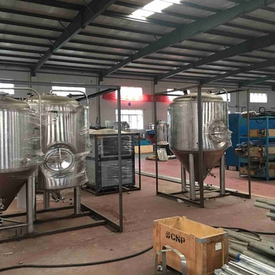 PLC Control Professional Brewing Equipment 1000L Home Beer Brewing System