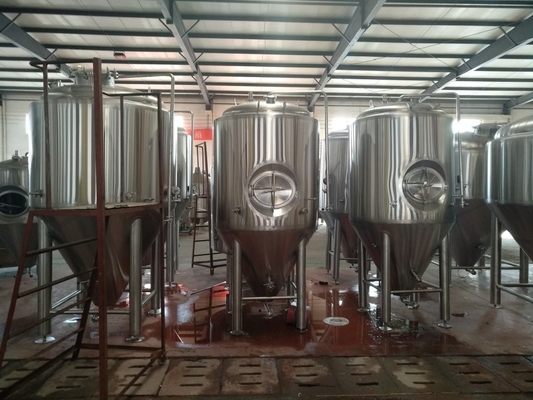 3000l micro brewery  jacketed fermentatio tank for craft beer stainless steel 304 tank unitank with carbonation stone
