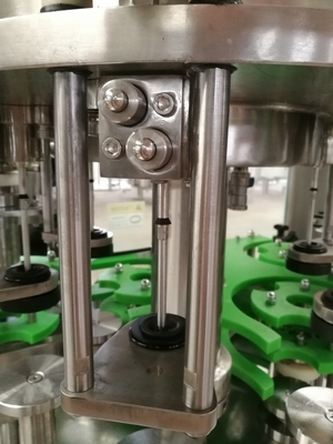 Automatic Bottle Filling Machine Sus304 3 In 1 For Beer / Carbonated Drink