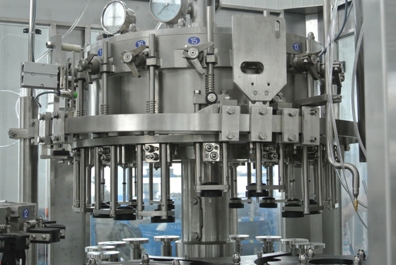3 In 1 Sus304 Glass Bottle Filling Machine For Craft Brewery Carbonated Drink