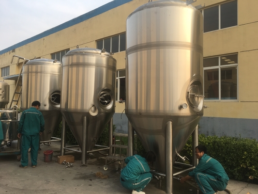 5HL 10HL Brewery Fermentation Tanks Commercial Beer Fermenter Polished Surface