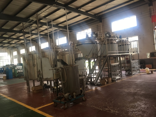 10Bbl Large Scale Brewing Equipment With Fermentation Tank Steam Heating