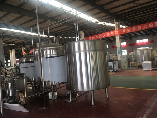 10Bbl Large Scale Brewing Equipment With Fermentation Tank Steam Heating