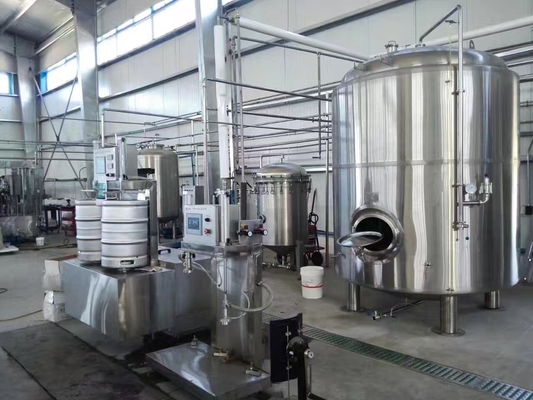 3bbl 5Bbl 7Bbl 10Bbl Microbrewery Equipment Medium Size 380V Or 220V Customized
