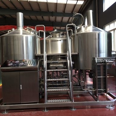 Vertical Industrial Brewing Equipment SS304 Fermentation Tanks Beer Mash Tun