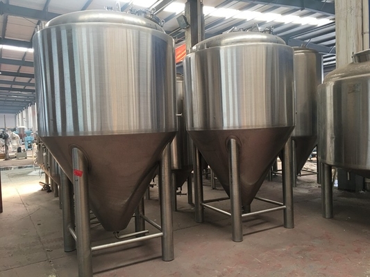 Steam Turnkey Brewery Equipment Beer Brewing Fermenter 15bbl 20bbl 50bbl