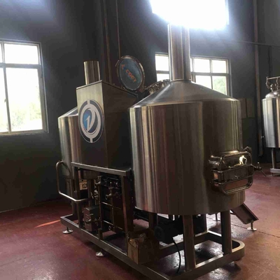 Stainless Steel Turnkey Microbrewery Equipment Microbrewery Tanks Electric Heating
