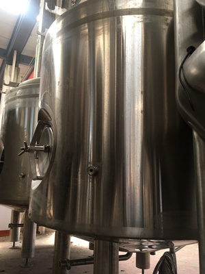 380V 220V Stainless Steel Conical Tank Jacketed Conical Fermenter Glycol Cooling