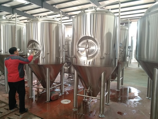 Conical Fermentation Tank Conical Brewing System Beer Brewing Equipment