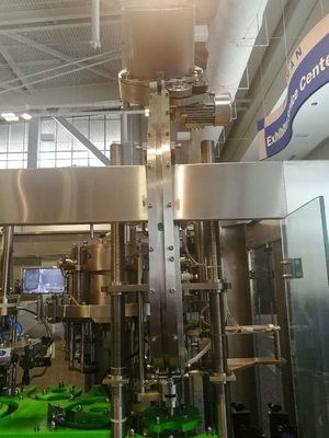 500 BPH Monoblock Filling Machine Glass Bottle Washing Filling Capping