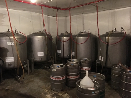 500L 1000L SS304 Microbrewery Equipment Turnkey Brewpub Systems Vertical Type