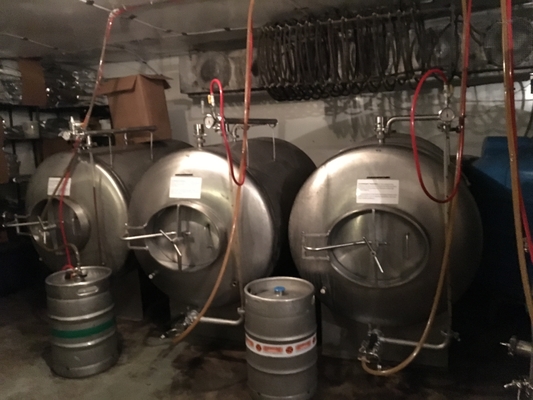 500L 1000L SS304 Microbrewery Equipment Turnkey Brewpub Systems Vertical Type
