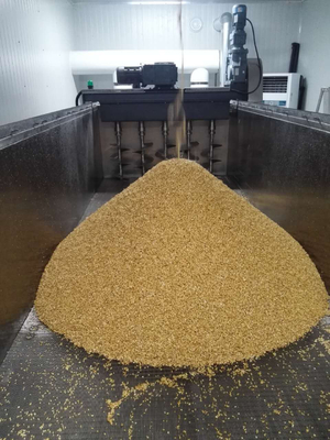 Malting Packing Production Line With Steeping Tank , Germinating Kilning Box