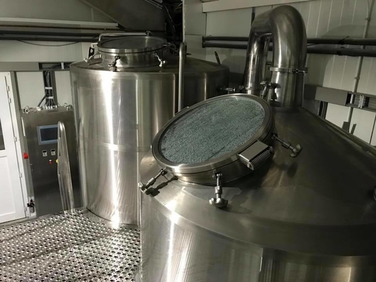 1200L Small Scale Commercial Brewing Systems Mini Brewery Equipment