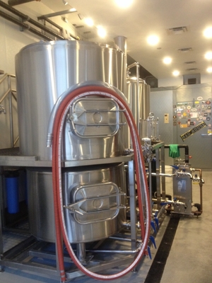 10bbl 15bbl 20bbl Brewhouse Commercial Microbrewery Equipment SS304 Material For Beer Production